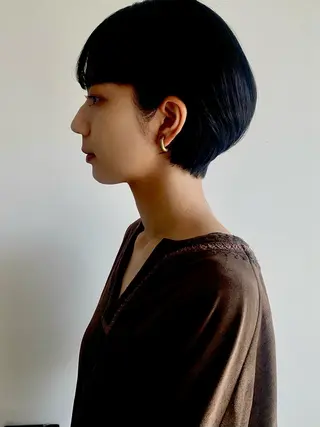 ショート カラー パーマ メンズ room3小出 奈央子のヘアスタイル