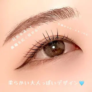 マツエク・マツパ 束感まつげ｜ユキ 高評価｜堀江のマツエク・マツパデザイン