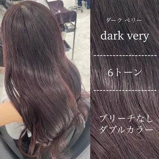 カラー 🤍ブリーチなし ブラウンhimi🤍のヘアスタイル