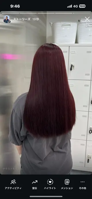 カラー 🍒暖色ダブルカラー /FUKA🍒のヘアスタイル