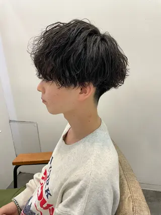 ショート パーマ ヘアアレンジ メンズ 🔥メンズ特化🔥 木村 祐太のヘアスタイル
