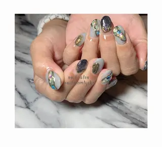 ネイル ﾈｲﾙﾙｰﾑﾘｯｶ 𝐦𝐚𝐲𝐮のネイルデザイン