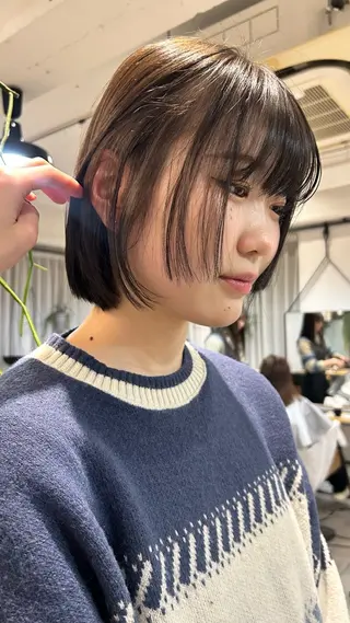 ショート じゅわっと暖色カラー 🍊Moemiのヘアスタイル