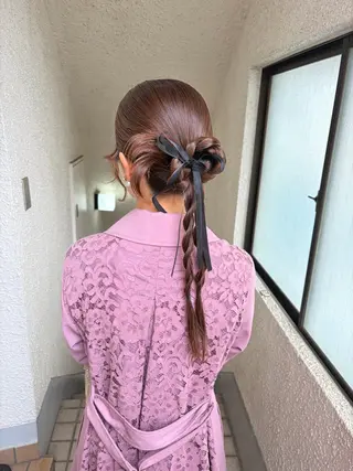 ヘアアレンジ アレンジ/カラー/ カット/ココミ🧚のヘアスタイル