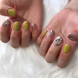 ネイル 西岡 杏のネイルデザイン