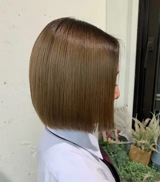 ショート ヘアアレンジ🎀/透 明感カラー🤍/夏凜のヘアスタイル