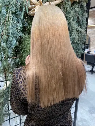 ロング カラー ハイトーンレイヤー 吉祥寺/nana🎀のヘアスタイル