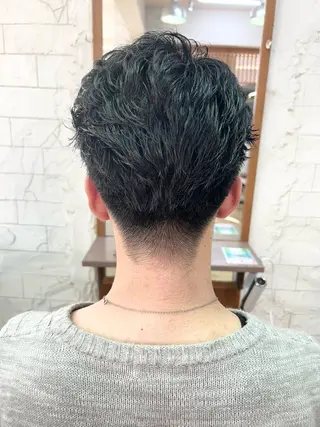 ショート メンズ archange 齋藤旭冶／川口のヘアスタイル