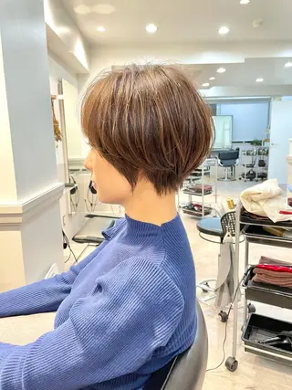 ショート 木下英治/ボブ ショート銀座のヘアスタイル