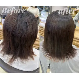 ミディアム パーマ ヘアアレンジ TSUNA 🌙 Lim 五反田のマツエク・マツパデザイン