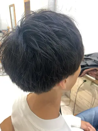 ショート メンズデザイナー Jojiのヘアスタイル
