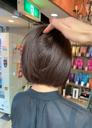 ショート カラー 矢野 晃平のヘアスタイル