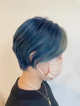 ショート カラー AKALA HAIR 西宮店 Juriのヘアスタイル