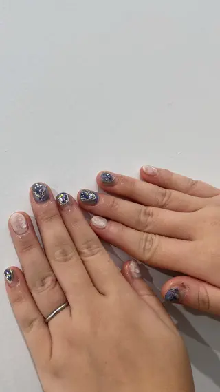 ネイル 𝓨𝓾𝓴𝓲 🫧🌷のネイルデザイン