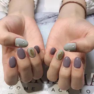 ネイル ガレンドウ 白澤 愛子のネイルデザイン