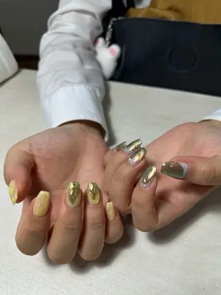 ネイル LMN Rei🐰ᩚのネイルデザイン