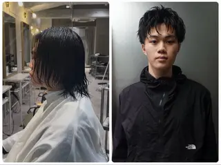 パーマ メンズ ハイトーン/パーマ/ メンズ / 櫻本🌐のヘアスタイル