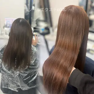 ロング カラー 🫧miyu/艶カラ ーエクステ🫧のヘアスタイル