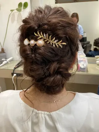ヘアアレンジ liage ܀ꕤ୭* ちばかつら𖦞のヘアスタイル