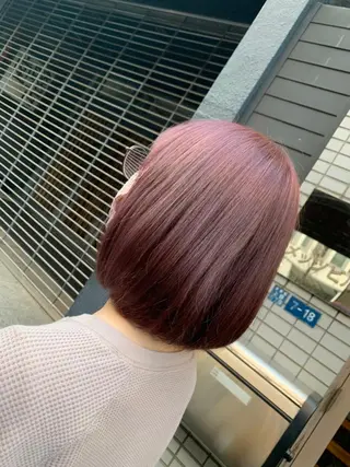 カラー 🎖大人ショート🎖 河越守のヘアスタイル