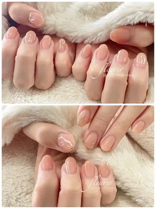 ネイル フルリール 【プライベートサロンのネイルデザイン