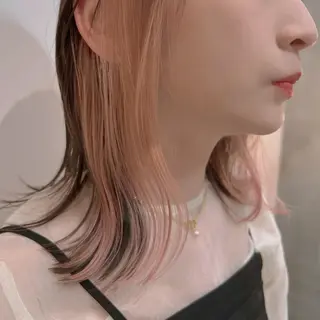 ミディアム パーソナルカラー lapiax阿部のヘアスタイル