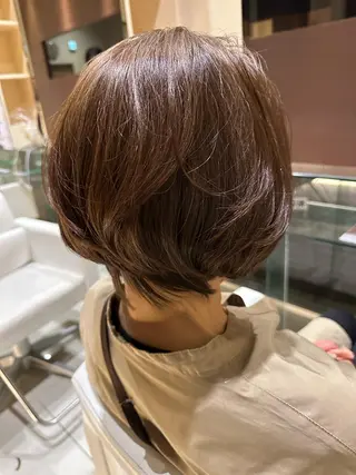 ミディアム 鳥田 勇のヘアスタイル