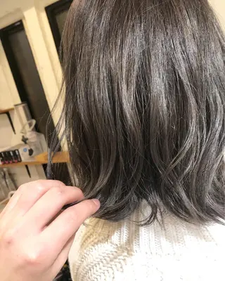 ミディアム カラー ヘアアレンジ メンズ特化✂️栗原 侑也のヘアスタイル