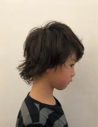 ショート パーマ メンズ carre hair 店長   中園　武士のヘアスタイル