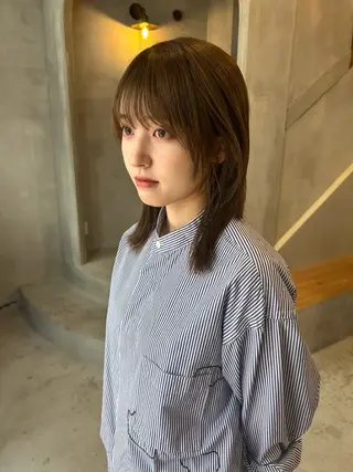 カラー 古澤 芽依のヘアスタイル