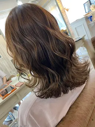 ミディアム カラー ヘアアレンジ 🔥5月お得価格🔥 東海林悠太のヘアスタイル