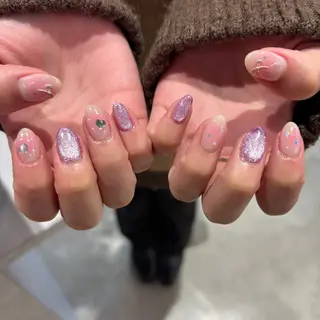 ネイル YURIN 𓈒ㅤׂ 𝜗𝜚のネイルデザイン