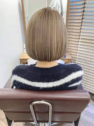 ミディアム カラー ハイライト⭐️上野 高広のヘアスタイル