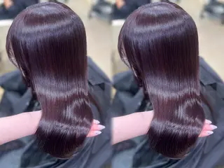 セミロング カラー 海外風レイヤー🎀 新宿MOMOKA🍑のヘアスタイル