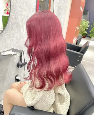 ロング 暖色ハイトーン特化 🥇Mioのヘアスタイル