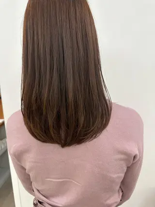 ミディアム さとう あやかのヘアスタイル
