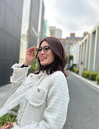 ミディアム カラー 表参道美容師 ぶんじのヘアスタイル