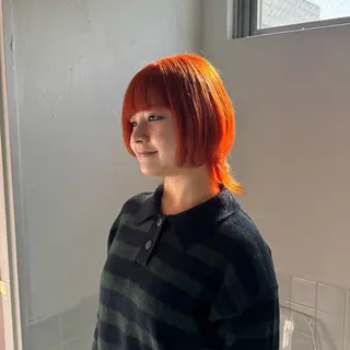 ショート カラー 高発色/デザイン ☀️toku☀️のヘアスタイル
