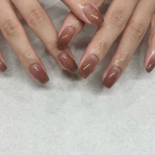 ネイル パラジェルネイル 大人可愛/シンプルのネイルデザイン