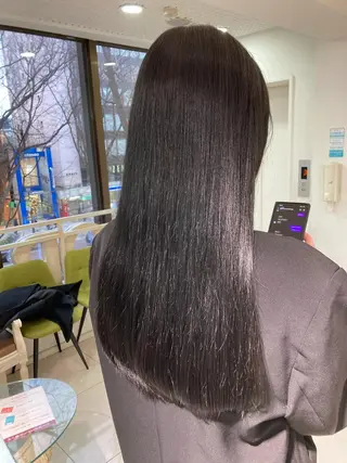 ロング カラー 🇰🇷韓国風艶髪✨ 髪質改善 倉岡しおんのヘアスタイル