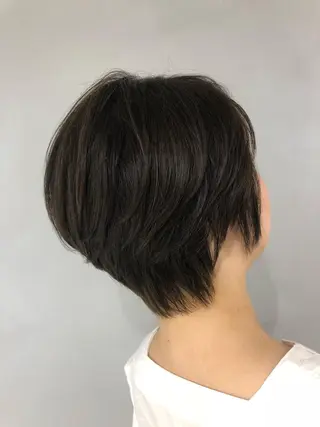 ショート 髪質改善イノアカラー 富澤ショウタのヘアスタイル