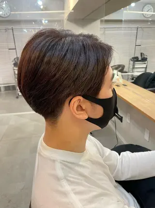 カラー メンズ 🍮中山詩乃🍮顔 まわりデザイン◎のヘアスタイル