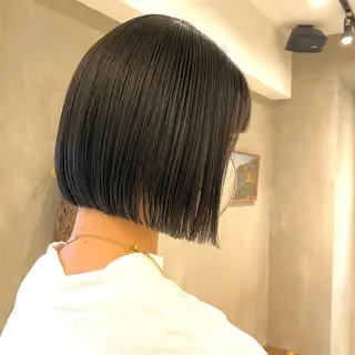 ミディアム ボブ&顔まわりレ イヤー♡TOMOE♡のヘアスタイル