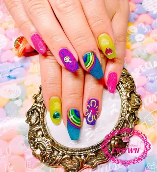 ネイル CROWN プライベートサロンのネイルデザイン