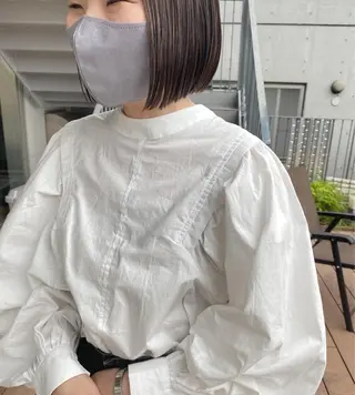 ショート カラー マンツーマン半個室 tamuraのヘアスタイル