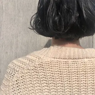 ショート カラー パーマ ヘアアレンジ 髪質改善🫧ベージュ 椙山 響のヘアスタイル