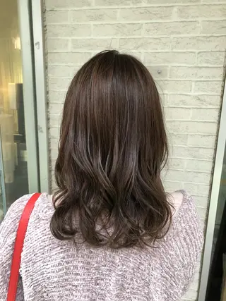 セミロング 西山 恵太郎のヘアスタイル