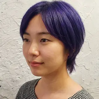 ショート ベージュ*Spica 【ミルクティー】のヘアスタイル