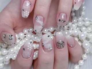 ネイル 🎀ゆうず 𝜗𝜚 ྀིのネイルデザイン