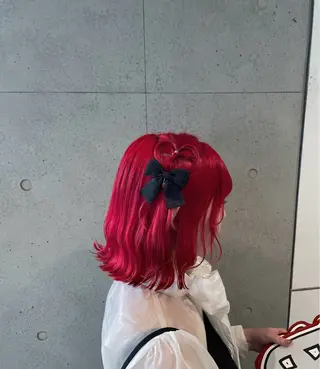 ミディアム ヘアアレンジ アイブロウ🎀 ヘアメ🎀みくの眉毛・アイブロウイメージ